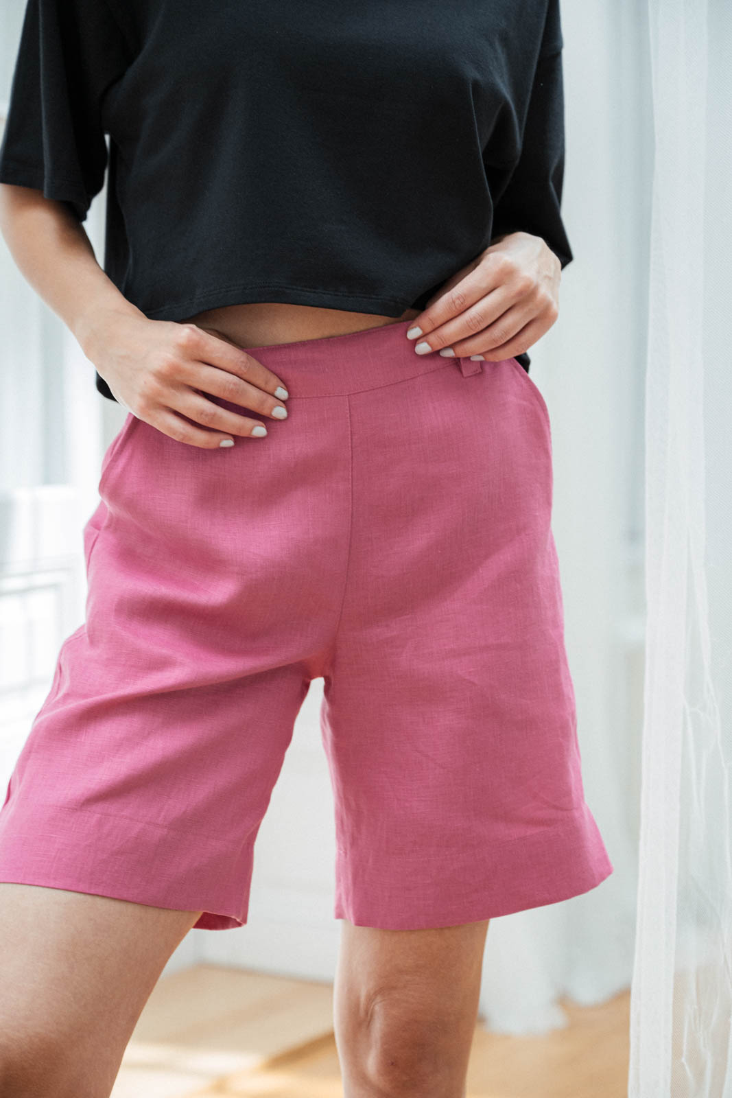 Shorts Mila pink
