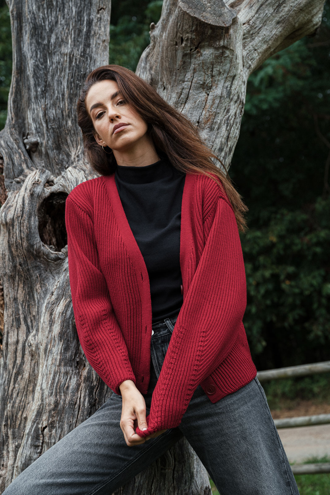 sweaters merino Courtney ruby