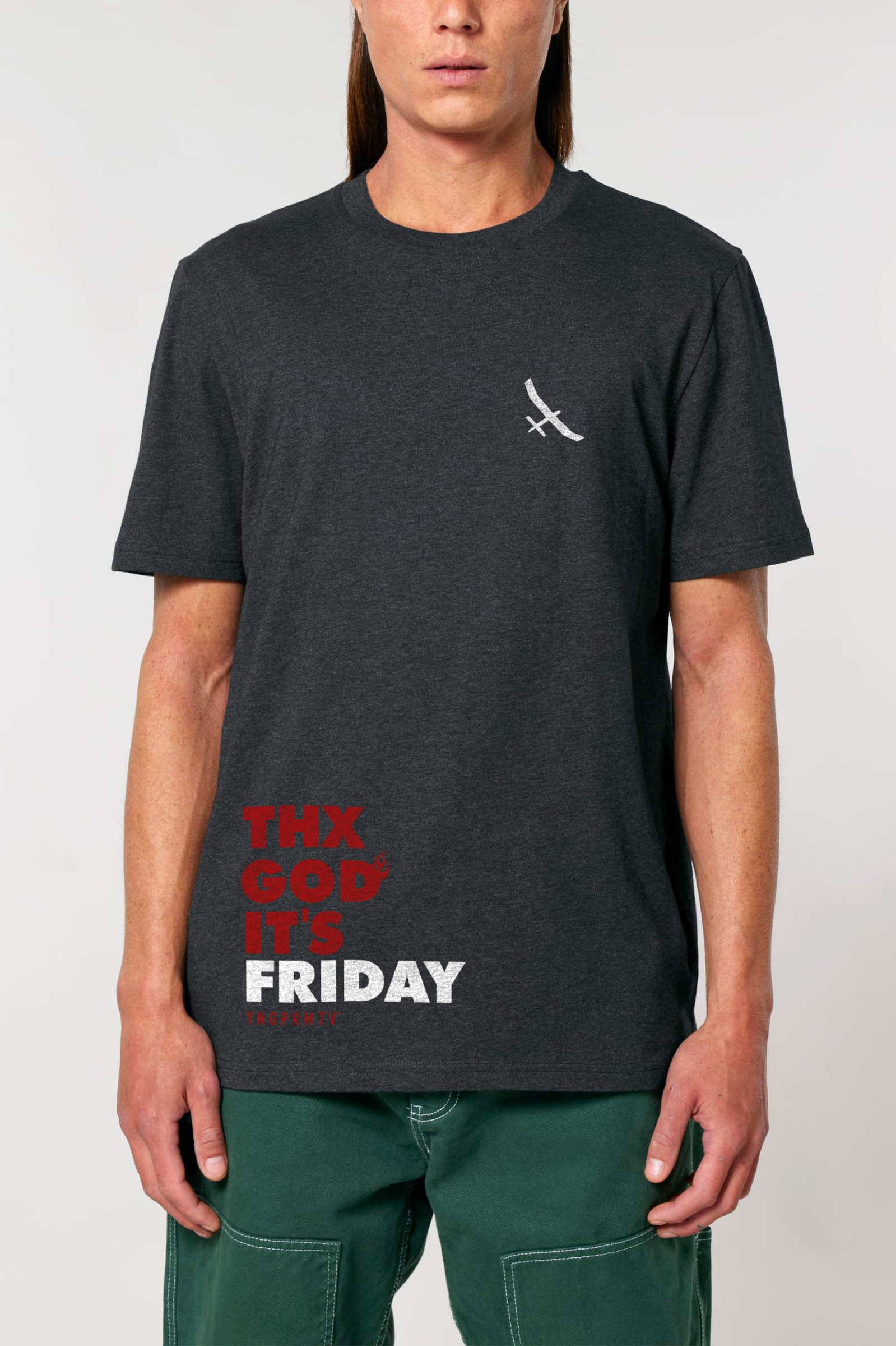 True Primitive edition Friday! dark heather grey