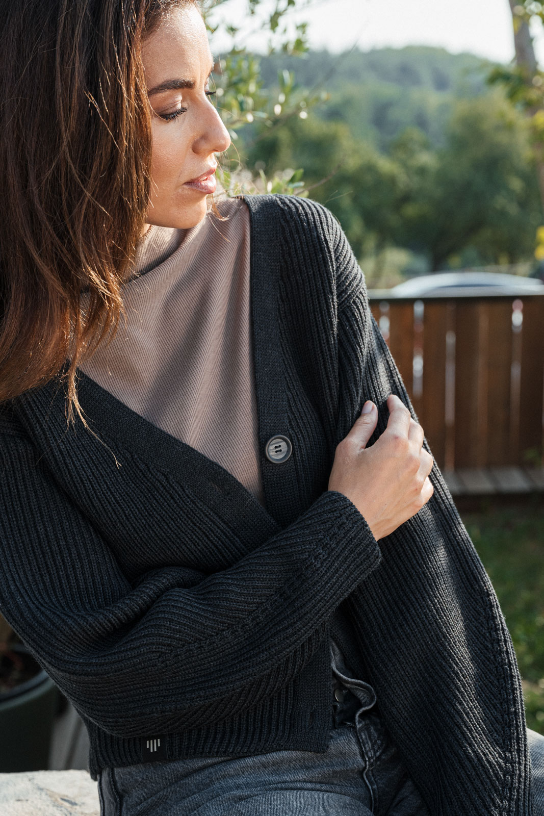 sweaters merino Courtney anthracite