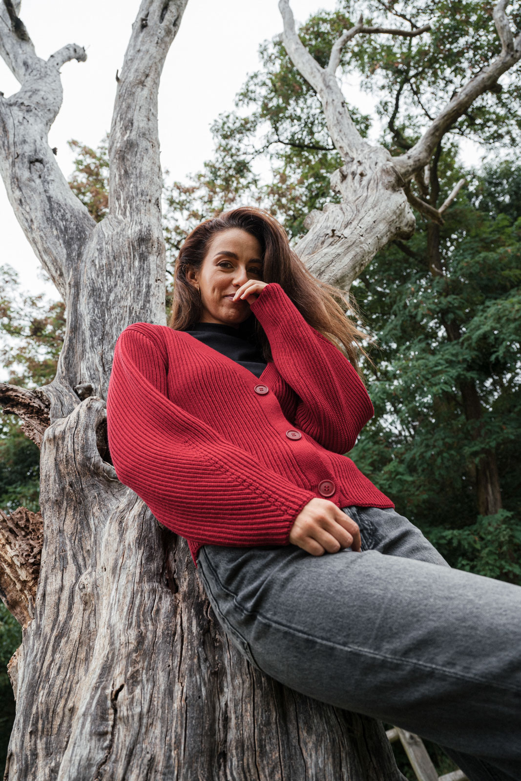 sweaters merino Courtney ruby