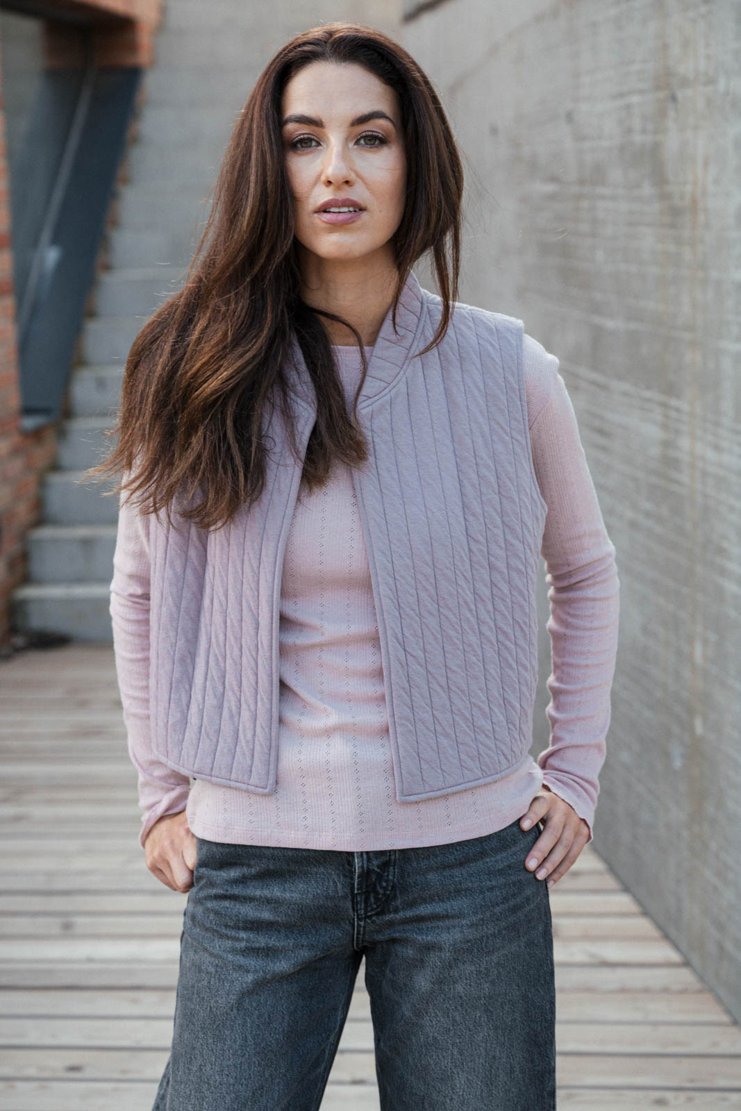 sweatshirt and sweathers Erin Blush