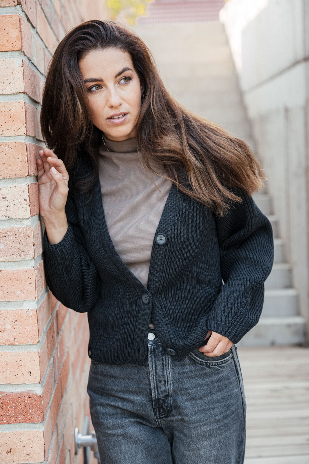 sweaters merino Courtney anthracite