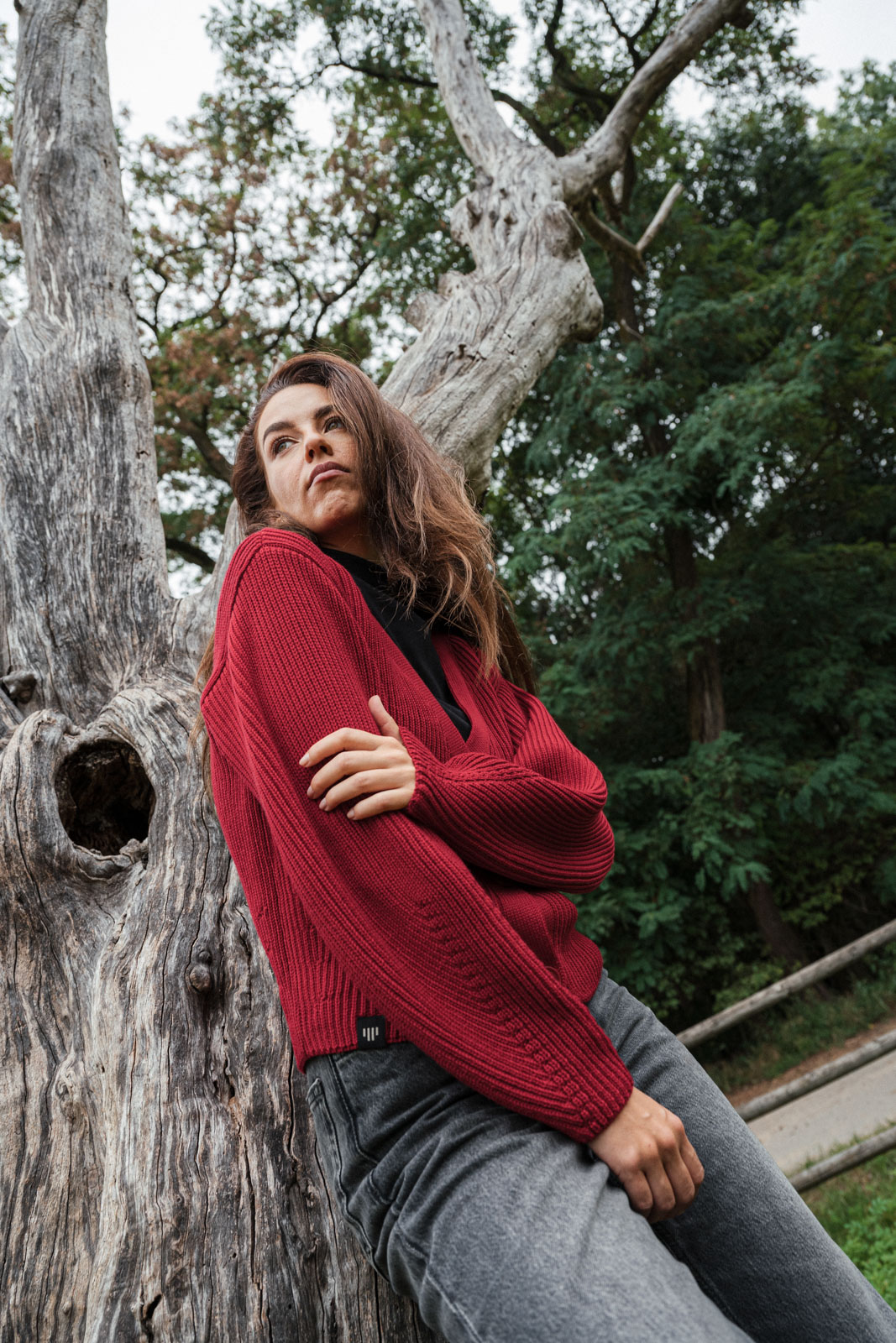 sweaters merino Courtney ruby