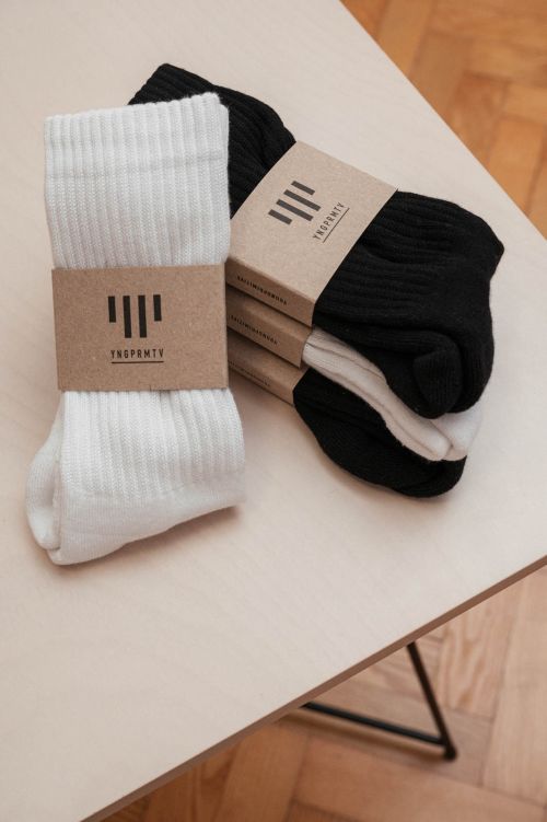 socks Fusky Bambusky white