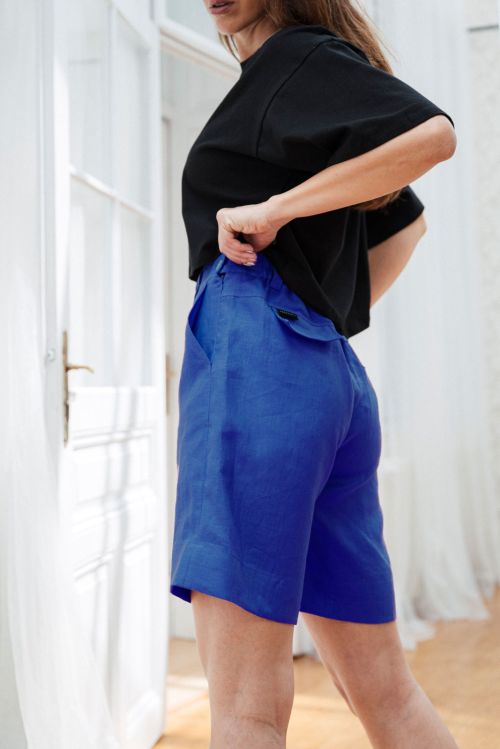 Shorts Mila royal blue